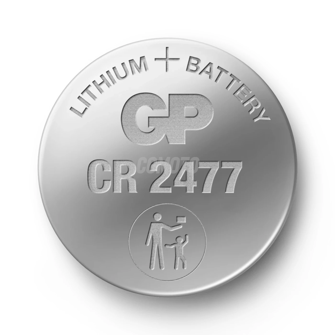 1 pile bouton lithium CR2477 3 V 