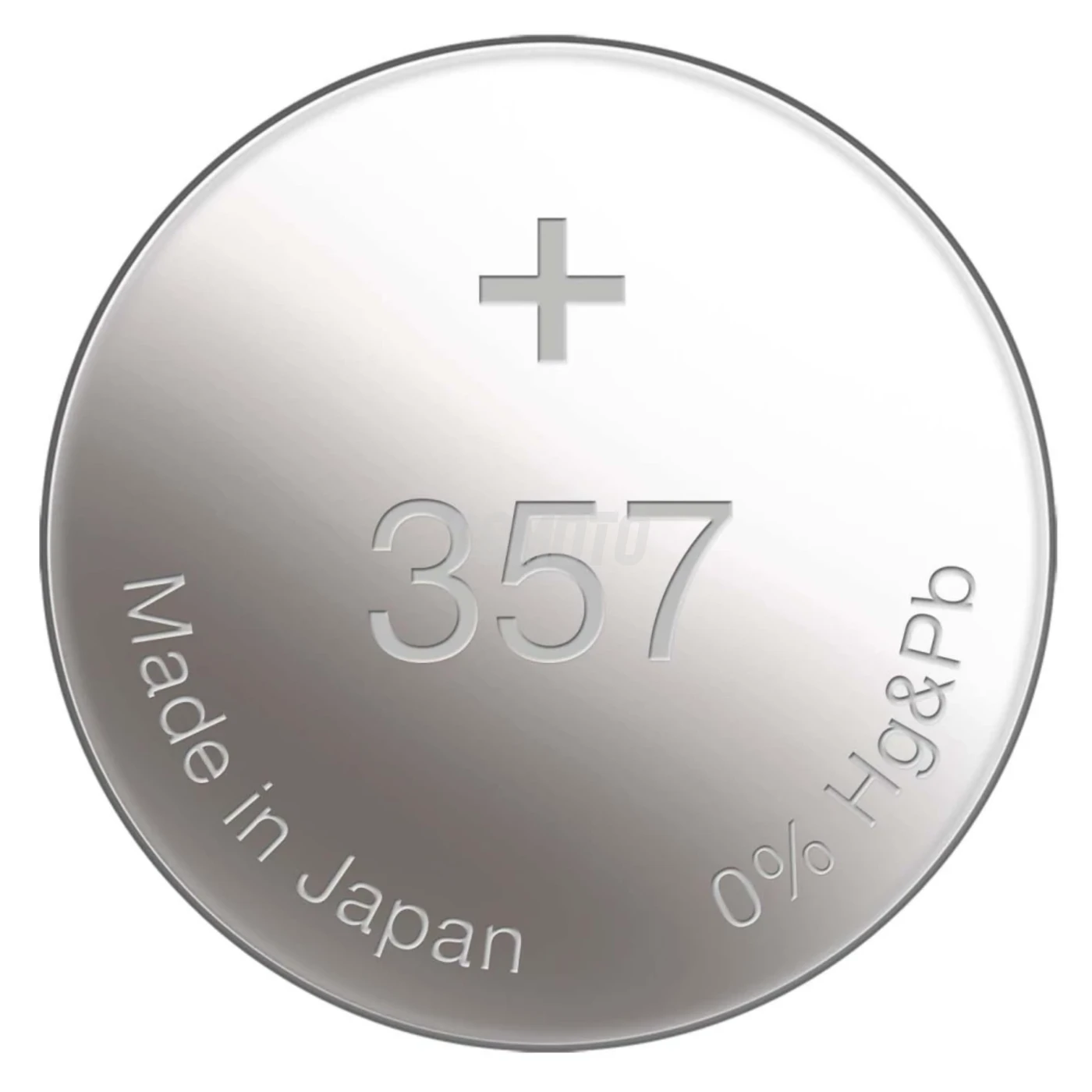 1 pile bouton oxyde d'argent SR44 1,55 V Ultra Plus 