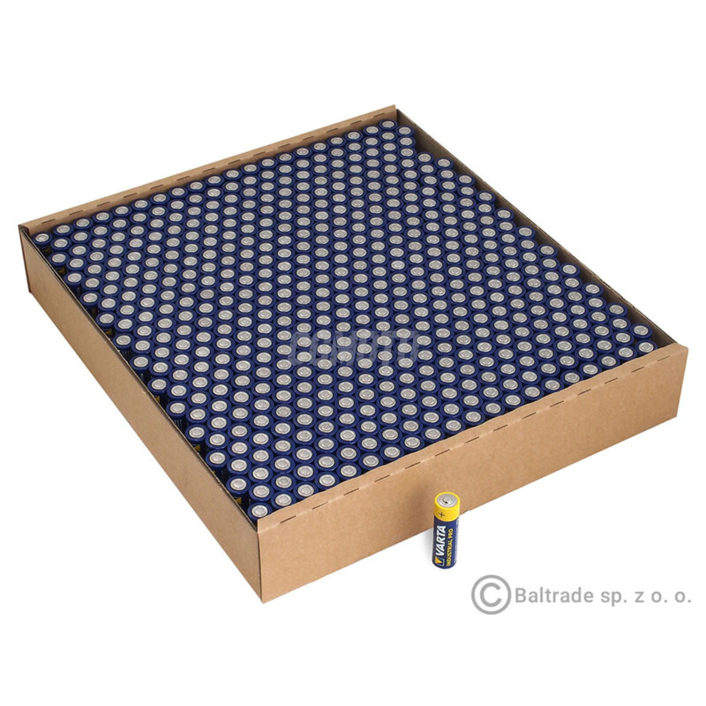 500 piles alcalines LR03/AAA 1,5 V Industriel PRO 1250mAh