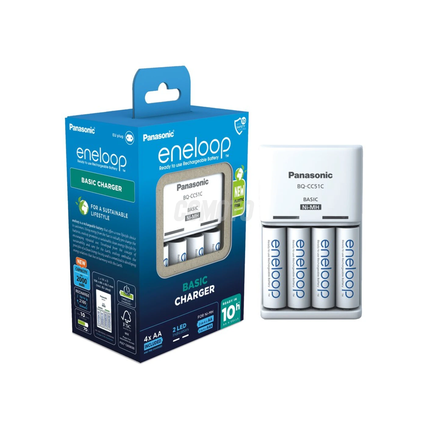 Chargeur NIMH BQ-CC51+4 