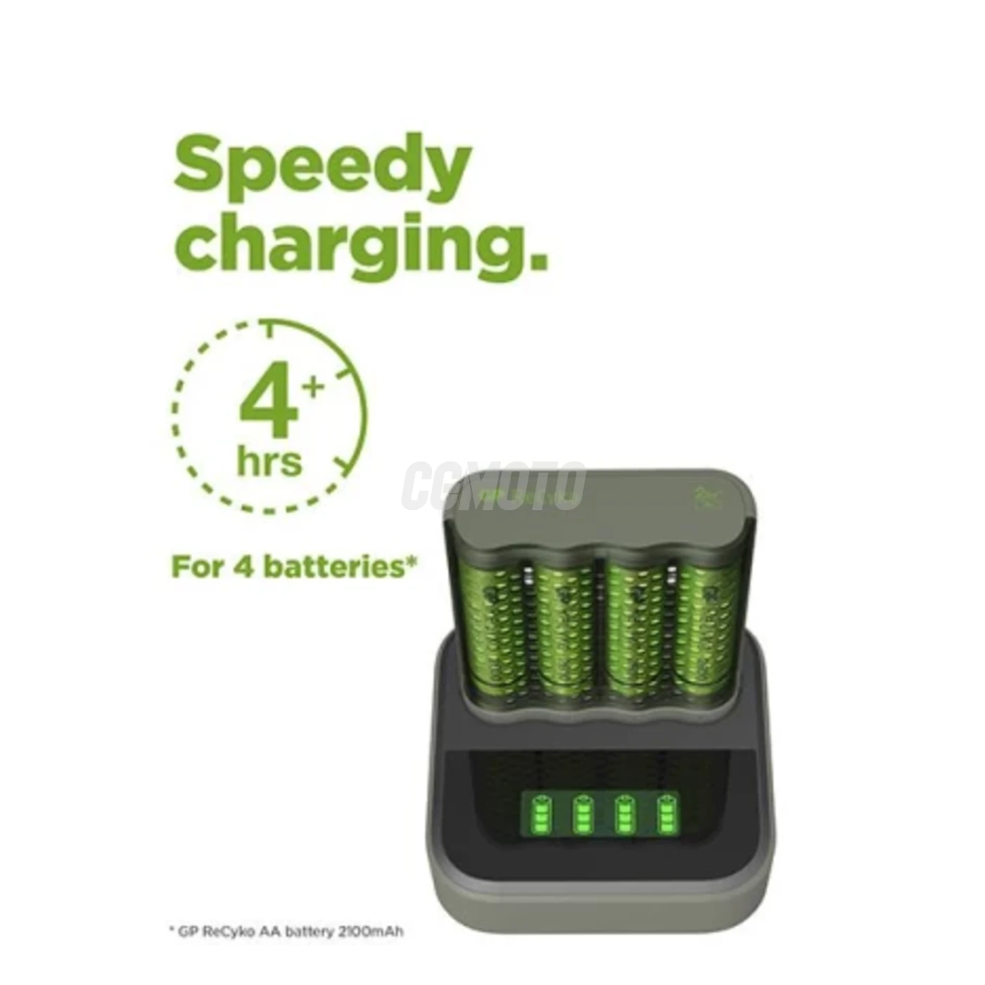 Chargeur rapide 2-4 heures M451 USB + 8 accus AA  2600 mAh + station D851