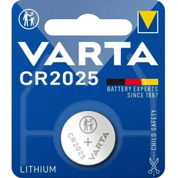 1 pile bouton lithium CR2025 3 V 170 mAh