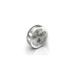 1 pile bouton oxyde d'argent 379 / SR521SW / SR63  1,55 V 